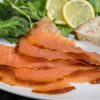 Whisky Infused Cold Smoked Salmon